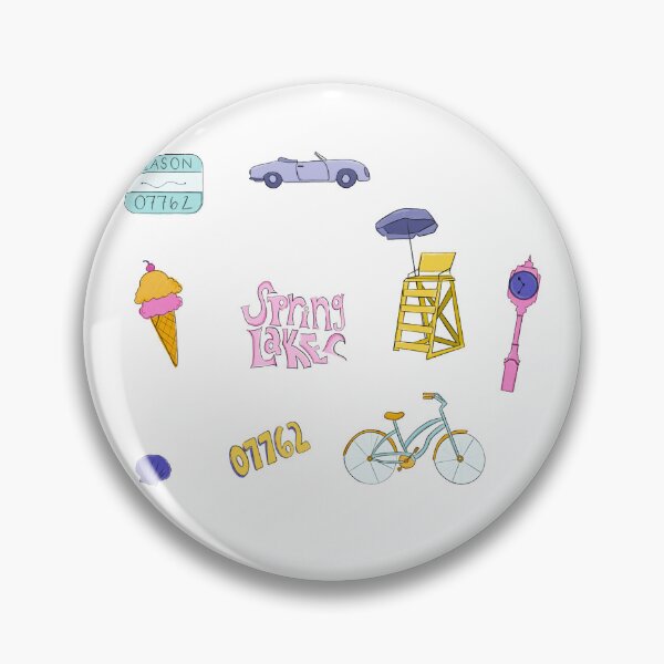 Item preview, spring lake nj sticker pack designed and sold by keeganemma.
