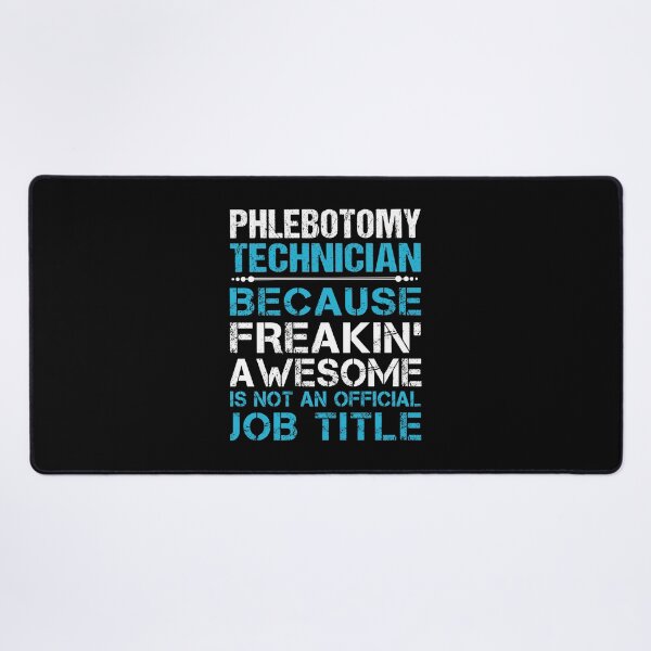Item preview, Phlebotomy Technician T Shirt - Freaking Awesome Gift Item Tee designed and sold by watkinsmat.
