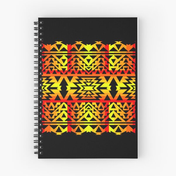 Item preview, Fire Color Native Geometric Design V2 Sticker designed and sold by lelaalicesr.