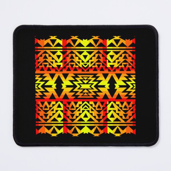 Item preview, Fire Color Native Geometric Design V2 Sticker designed and sold by lelaalicesr.