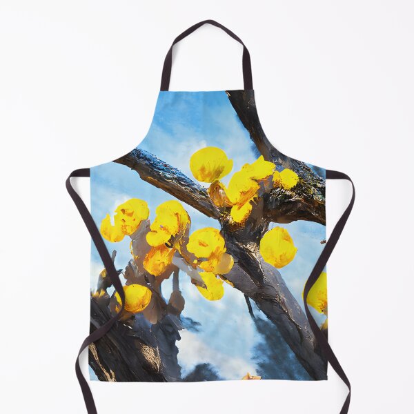 Item preview, Flores amarillas en la rama de un árbol designed and sold by fizzribbit.