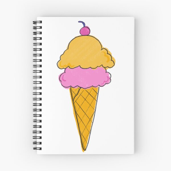 Item preview, ice cream cone sticker designed and sold by keeganemma.