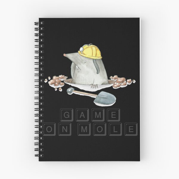 Item preview, Game On Mole Funny Mole Classic T-Shirt designed and sold by ayeshadanaqws.