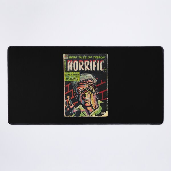 Item preview, Horrific No9 – Retro Vintage Horror Comic Pullover Hoodie designed and sold by donniejeanjr6.