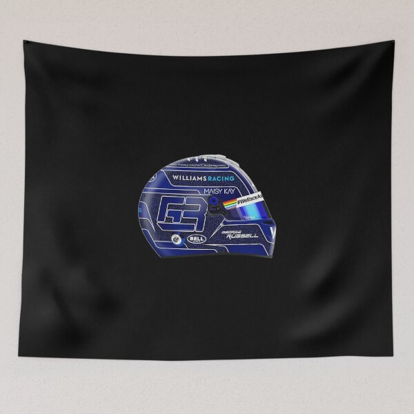 Item preview, F1 George Russell 63 Helmet Classic T-Shirt designed and sold by monica45je.