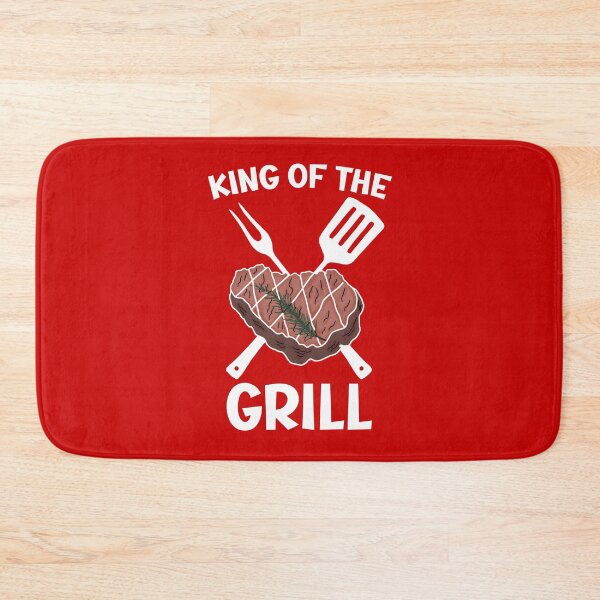 Item preview, King Of The Grill, Funny Novelty BBQ Barbecue , Barbecue Lover designed and sold by DesignHouse07.