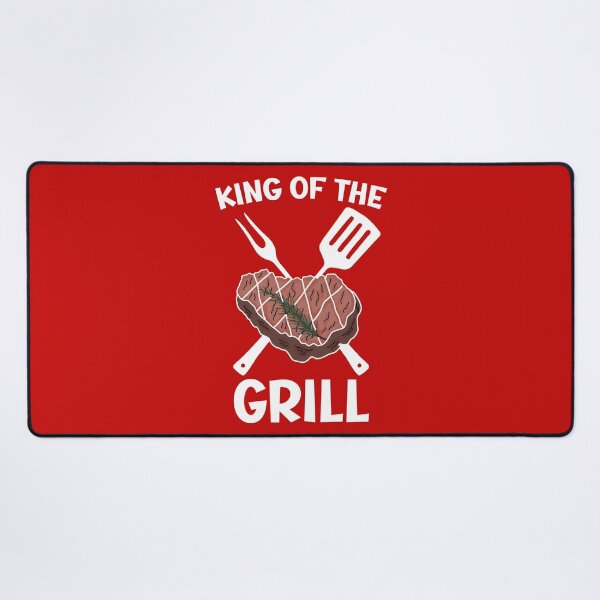 Item preview, King Of The Grill, Funny Novelty BBQ Barbecue , Barbecue Lover designed and sold by DesignHouse07.