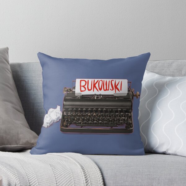 Item preview, Typewriter Bukowski, Gift for Writer designed and sold by badlydrawnbabe.