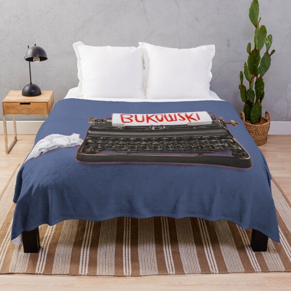 Item preview, Typewriter Bukowski, Gift for Writer designed and sold by badlydrawnbabe.