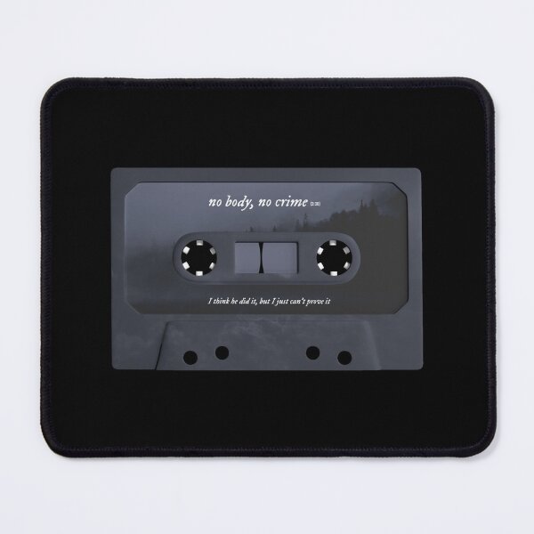 Item preview, No Body No Crime Cassette Sticker designed and sold by celestekey.