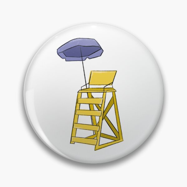 Item preview, beach chair and umbrella sticker designed and sold by keeganemma.
