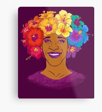 Marsha Johnson - Hero and Icon Metal Print