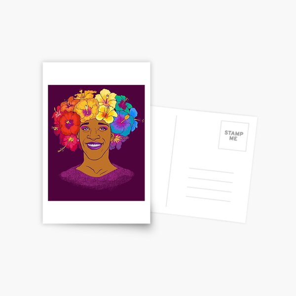 Marsha Johnson - Hero and Icon Postcard