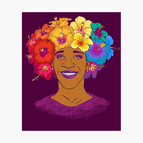 Marsha Johnson - Hero and Icon Photographic Print