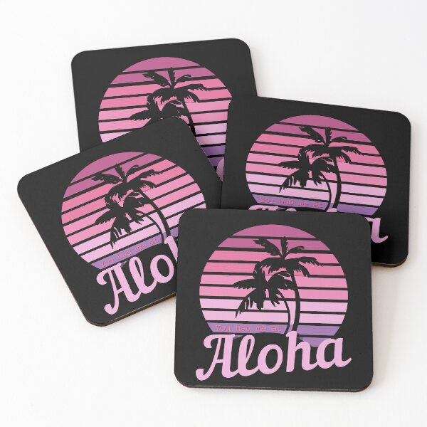 Item preview, Vintage Hawaii Surfing Label, Retro Tropical Sunset, You Had Me At ALOHA, Endless Summer, Seize The Summer, forever sunset, Forever Chasing Sunset designed and sold by Sun Sand & Sea Art.