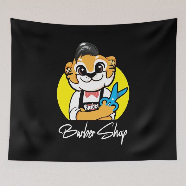 Item preview, Barber Shop designed and sold by Noha Applied- Arts.