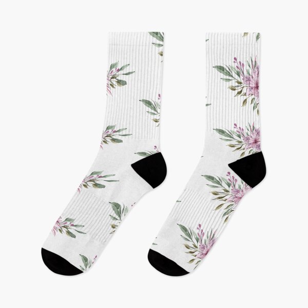 Item preview, Watercolor floral tropical wreath cute print designed and sold by tiana-geo.