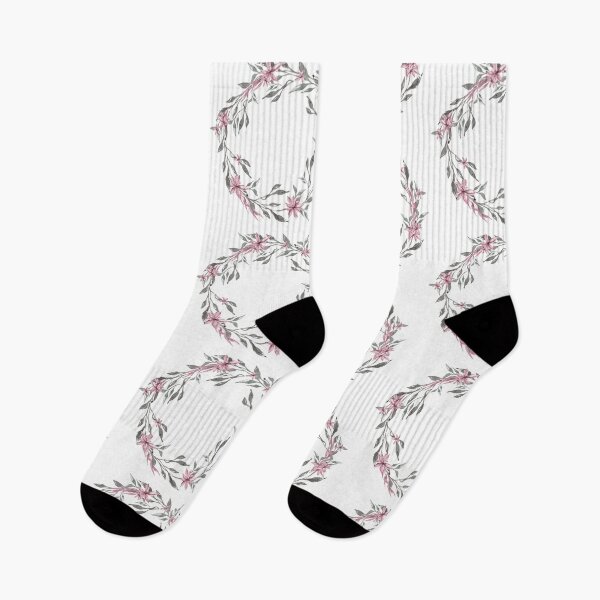 Item preview, Watercolor floral tropical wreath cute print designed and sold by tiana-geo.