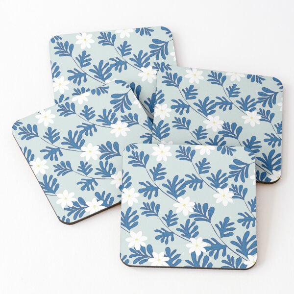 Item preview, Vintage White Flower Pattern With Monstera designed and sold by GraphicsClub.