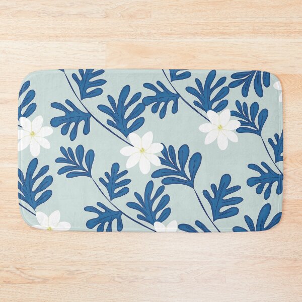 Item preview, Vintage White Flower Pattern With Monstera designed and sold by GraphicsClub.