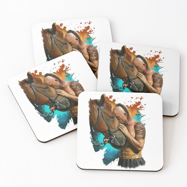 Item preview, Zaporozhian Cossack with Horse designed and sold by Digi Artworks Store.