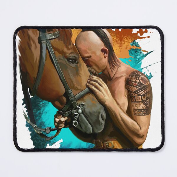Item preview, Zaporozhian Cossack with Horse designed and sold by Digi Artworks Store.
