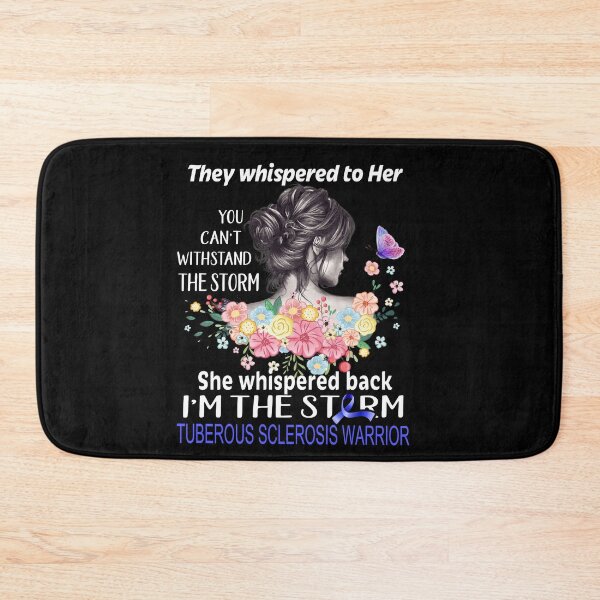 Item preview, Tuberous Sclerosis Warrior I'm The Storm Tuberous Sclerosis Awareness designed and sold by Hatjar.