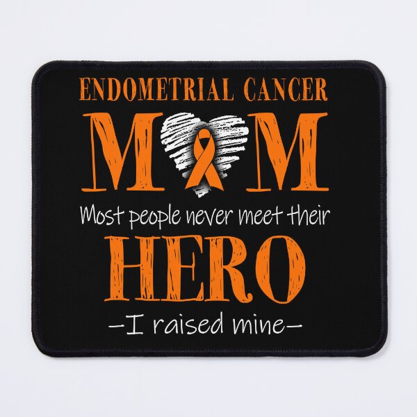 Item preview, Proud Endometrial Cancer Mom HERO I Raised Mine designed and sold by Mnrshirley.