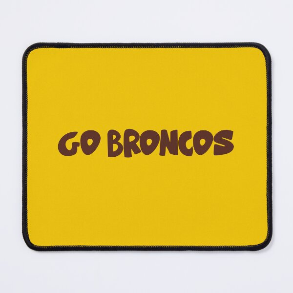 Item preview, Retro Go Broncos (in Brown) designed and sold by jessicaleah15.