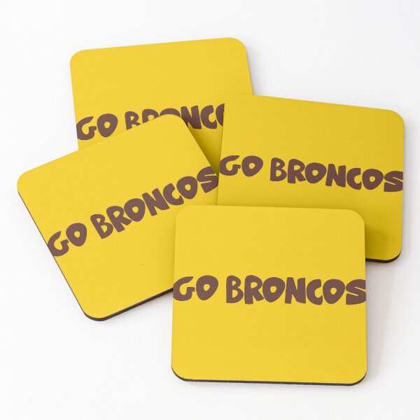 Item preview, Retro Go Broncos (in Brown) designed and sold by jessicaleah15.