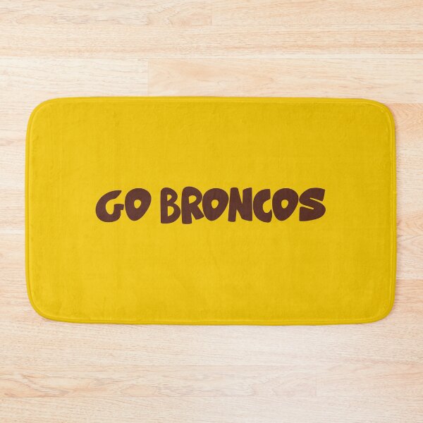 Item preview, Retro Go Broncos (in Brown) designed and sold by jessicaleah15.