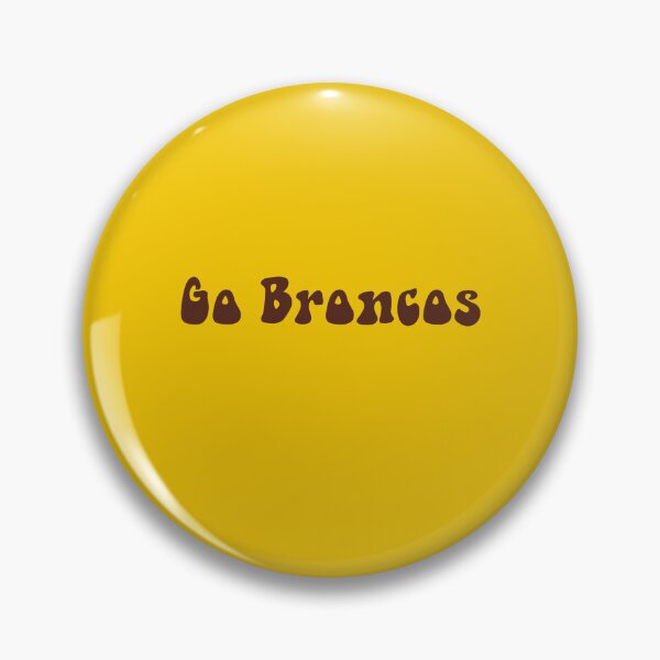 Item preview, Groovy and Retro Go Broncos (in Brown) designed and sold by jessicaleah15.
