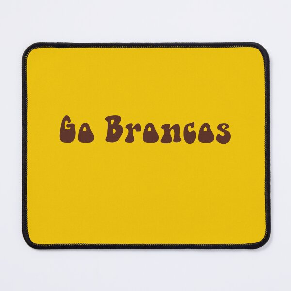 Item preview, Groovy and Retro Go Broncos (in Brown) designed and sold by jessicaleah15.