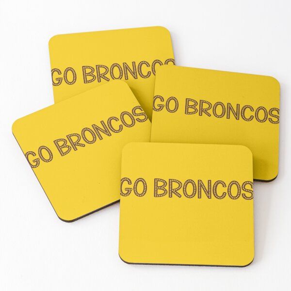 Item preview, Spotted Go Broncos (in Brown) designed and sold by jessicaleah15.