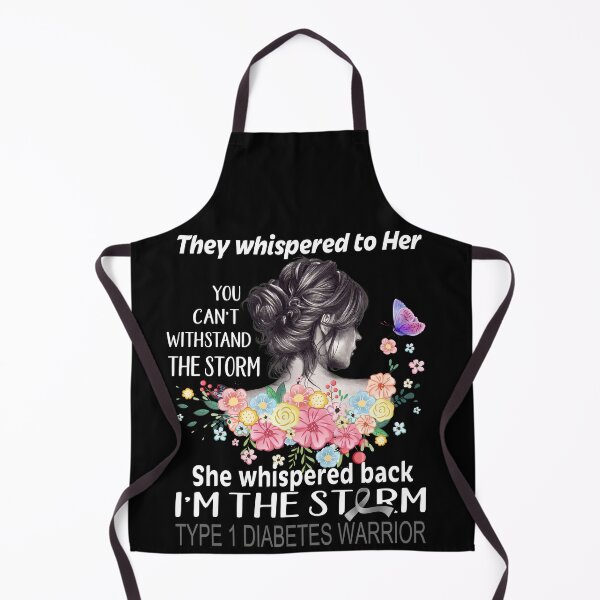 Item preview, Type 1 Diabetes Warrior I'm The Storm Type 1 Diabetes Awareness designed and sold by Hatjar.
