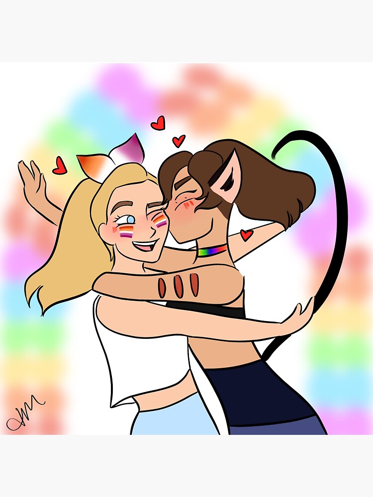 Catradora Pride Sticker For Sale By Tiffymcbain Redbubble 3779