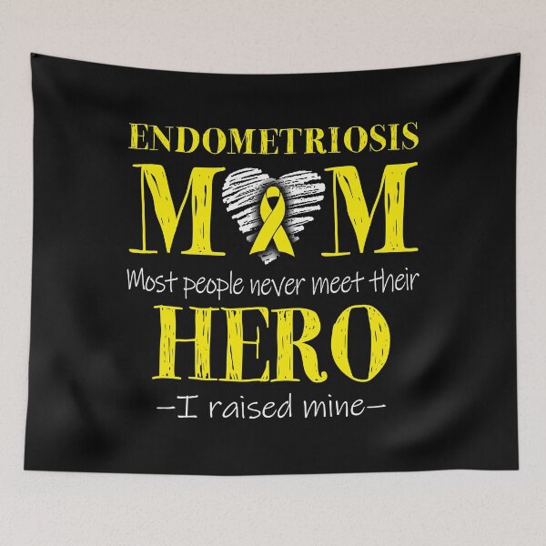 Item preview, Proud Endometriosis Mom HERO I Raised Mine designed and sold by Mnrshirley.