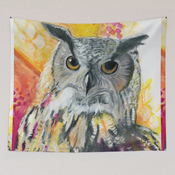 Item preview, Fierce Owl designed and sold by chromaddict.