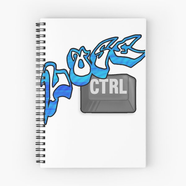 Item preview, Lose Ctrl (blue) designed and sold by VisionQuestArts.