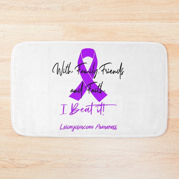 Item preview, Leiomyosarcoma Warrior - With Family, Friends, and Faith - I BEAT IT! designed and sold by Robbsyn.