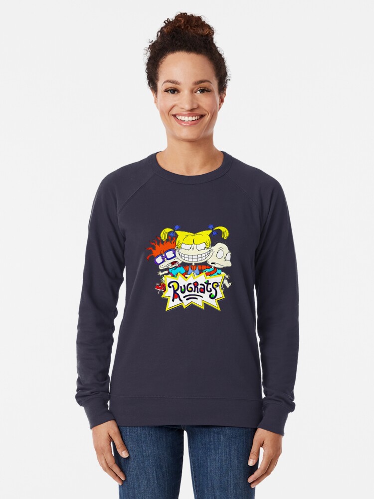 Alternative Ansicht von Die Rugrats, Tommy, Chuckie und Angelica Leichter Pullover