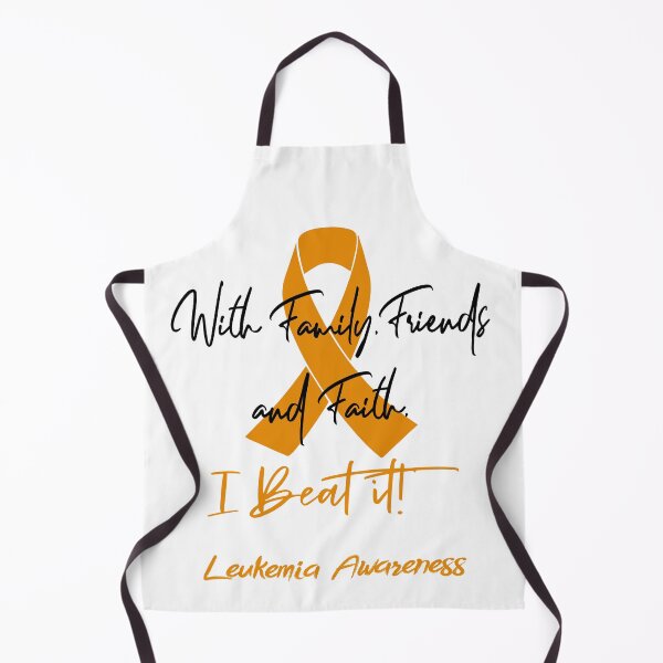 Item preview, Leukemia Warrior - With Family, Friends, and Faith - I BEAT IT! designed and sold by Robbsyn.