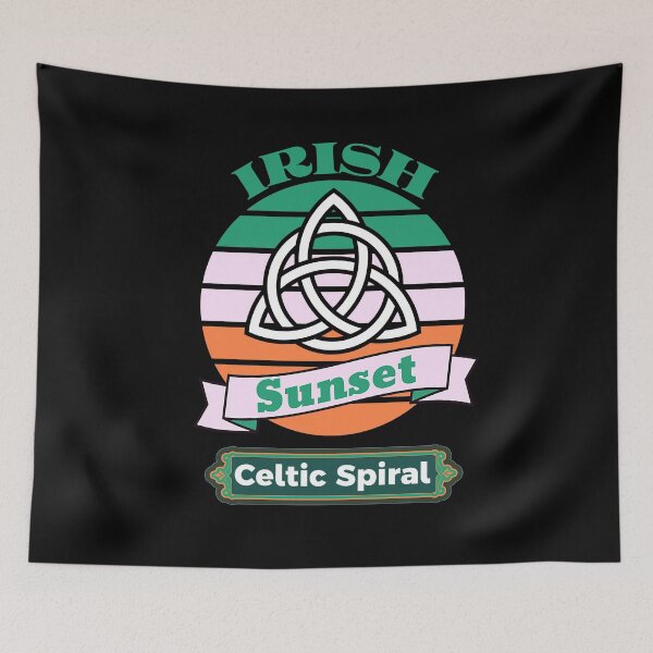 Item preview, Irish Sunset Celtic Spiral  designed and sold by IrishPOD.