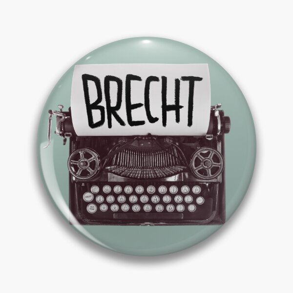 Item preview, Typewriter Brecht, Gift for Writer designed and sold by badlydrawnbabe.