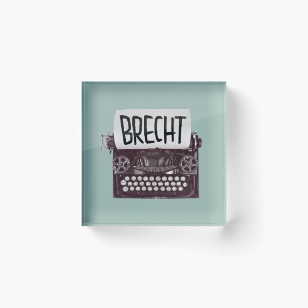 Item preview, Typewriter Brecht, Gift for Writer designed and sold by badlydrawnbabe.