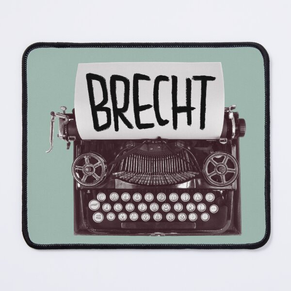 Item preview, Typewriter Brecht, Gift for Writer designed and sold by badlydrawnbabe.
