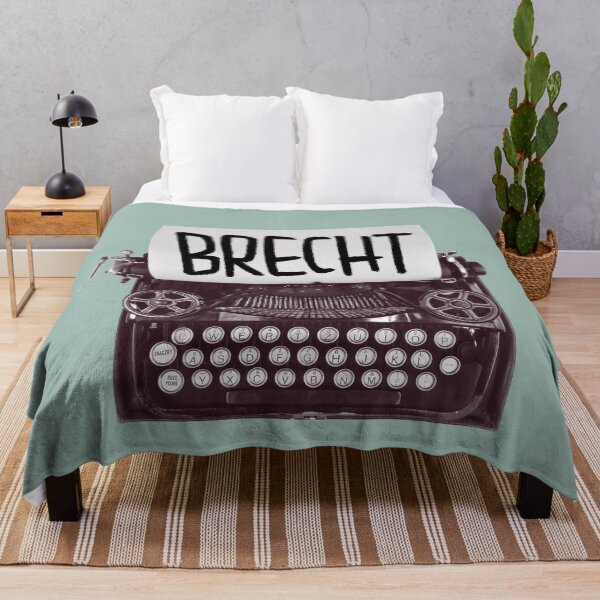 Item preview, Typewriter Brecht, Gift for Writer designed and sold by badlydrawnbabe.