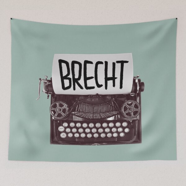 Item preview, Typewriter Brecht, Gift for Writer designed and sold by badlydrawnbabe.