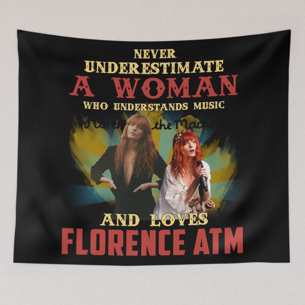 Item preview, Never Underestimate A Woman Who Loves Florence designed and sold by RaquelBrown08.