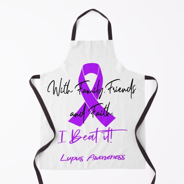 Item preview, Lupus Warrior - With Family, Friends, and Faith - I BEAT IT! designed and sold by Robbsyn.